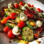 Cucumber Caprese Salad