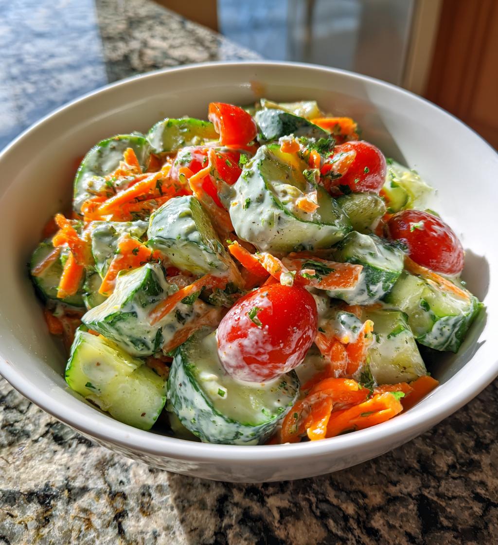 Cucumber Ranch Crack Salad - detail 1