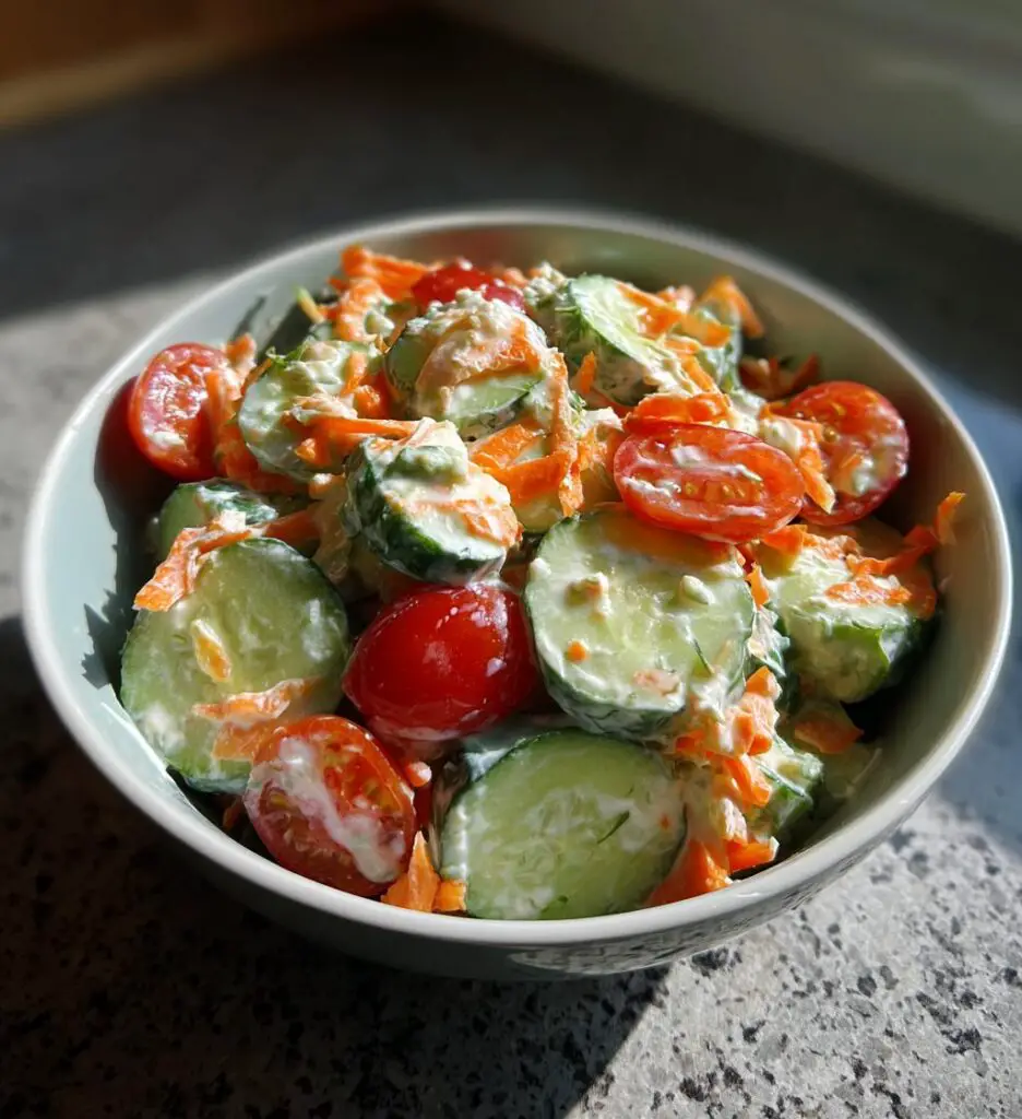 Cucumber Ranch Crack Salad