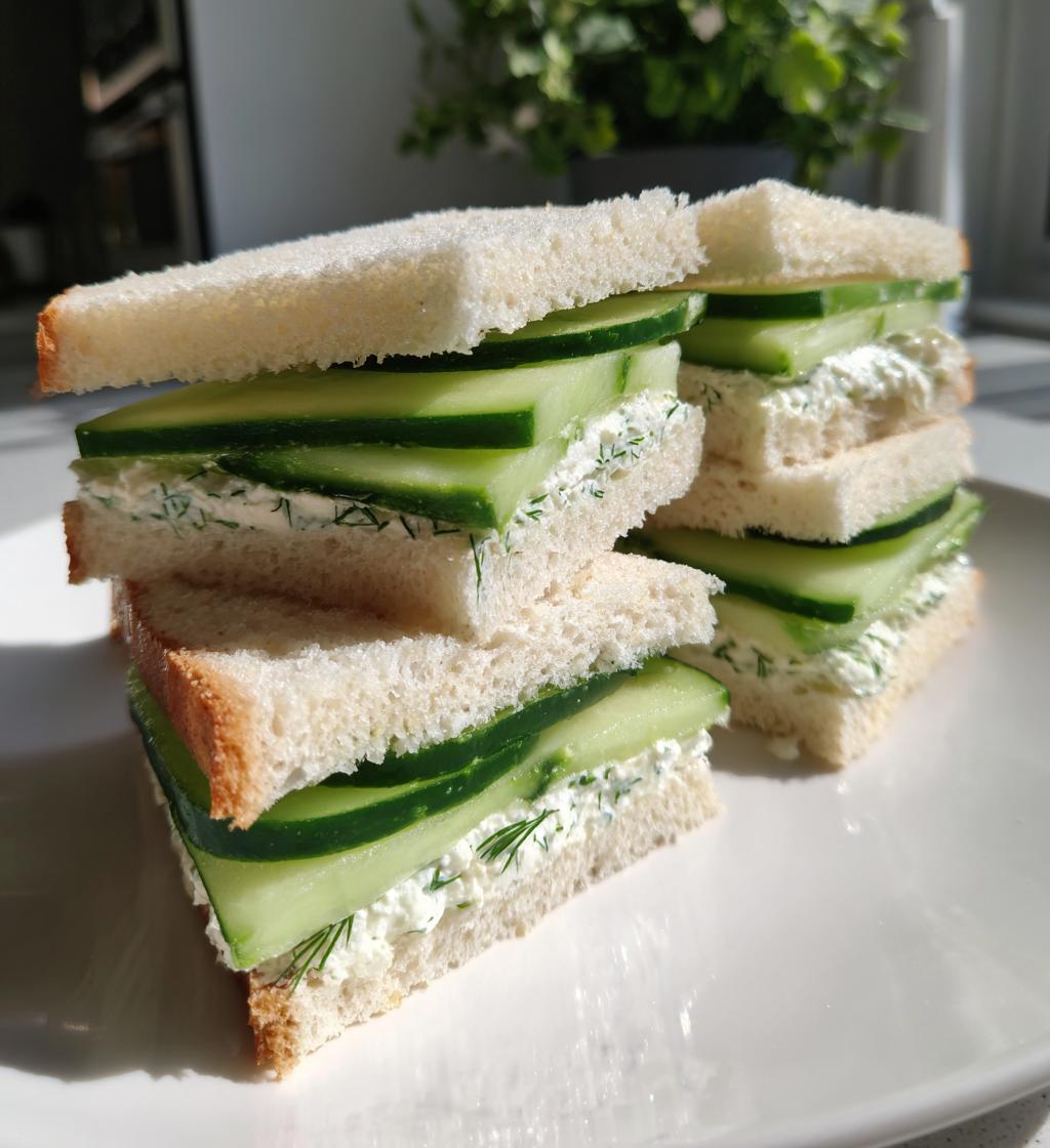 Cucumber Sandwiches - detail 1