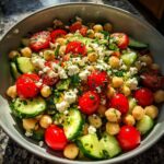 Feta Chickpea Salad