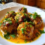 Greek Meatballs in Lemon Sauce