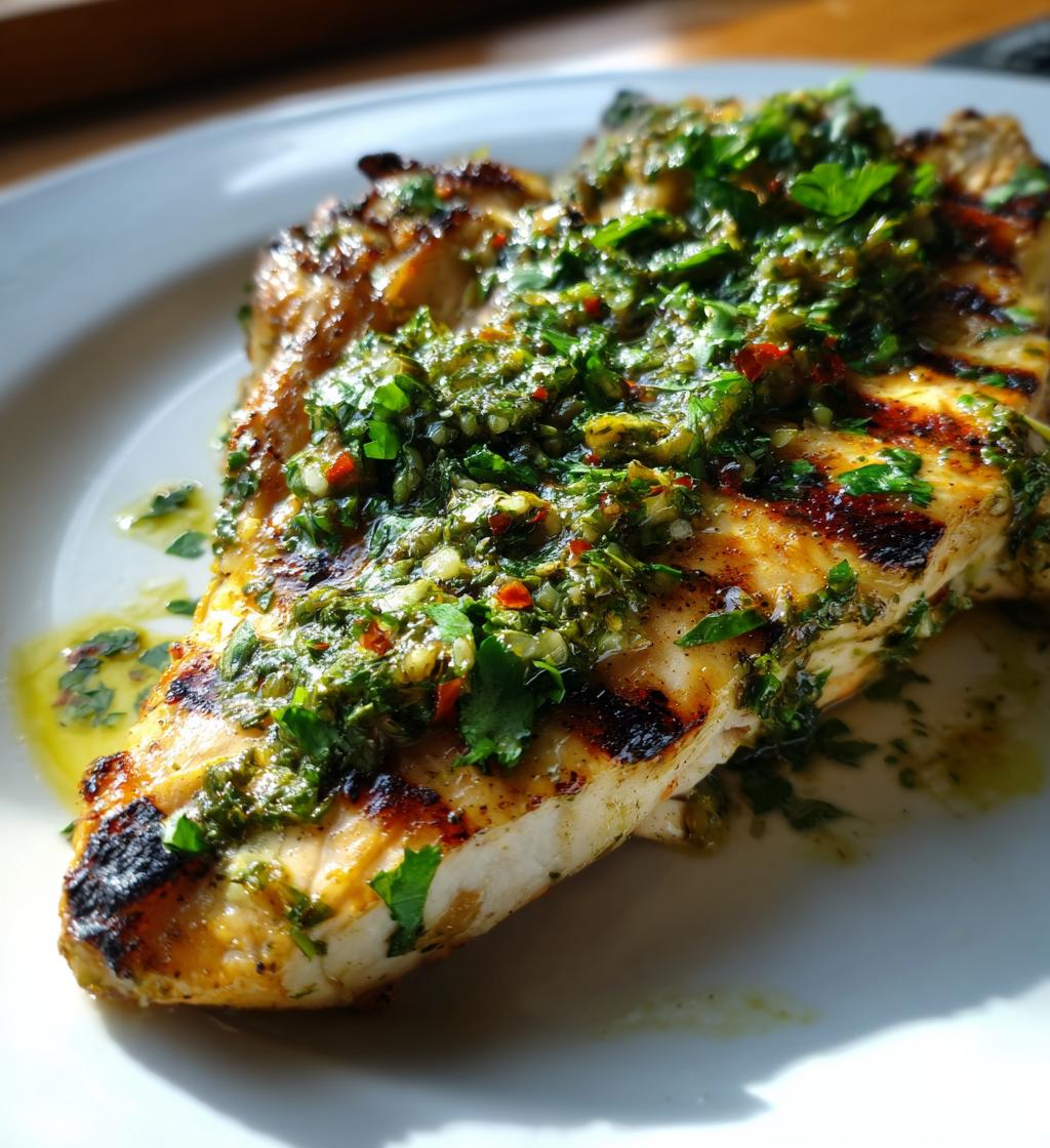 Grilled Salsa Verde Chicken - detail 1
