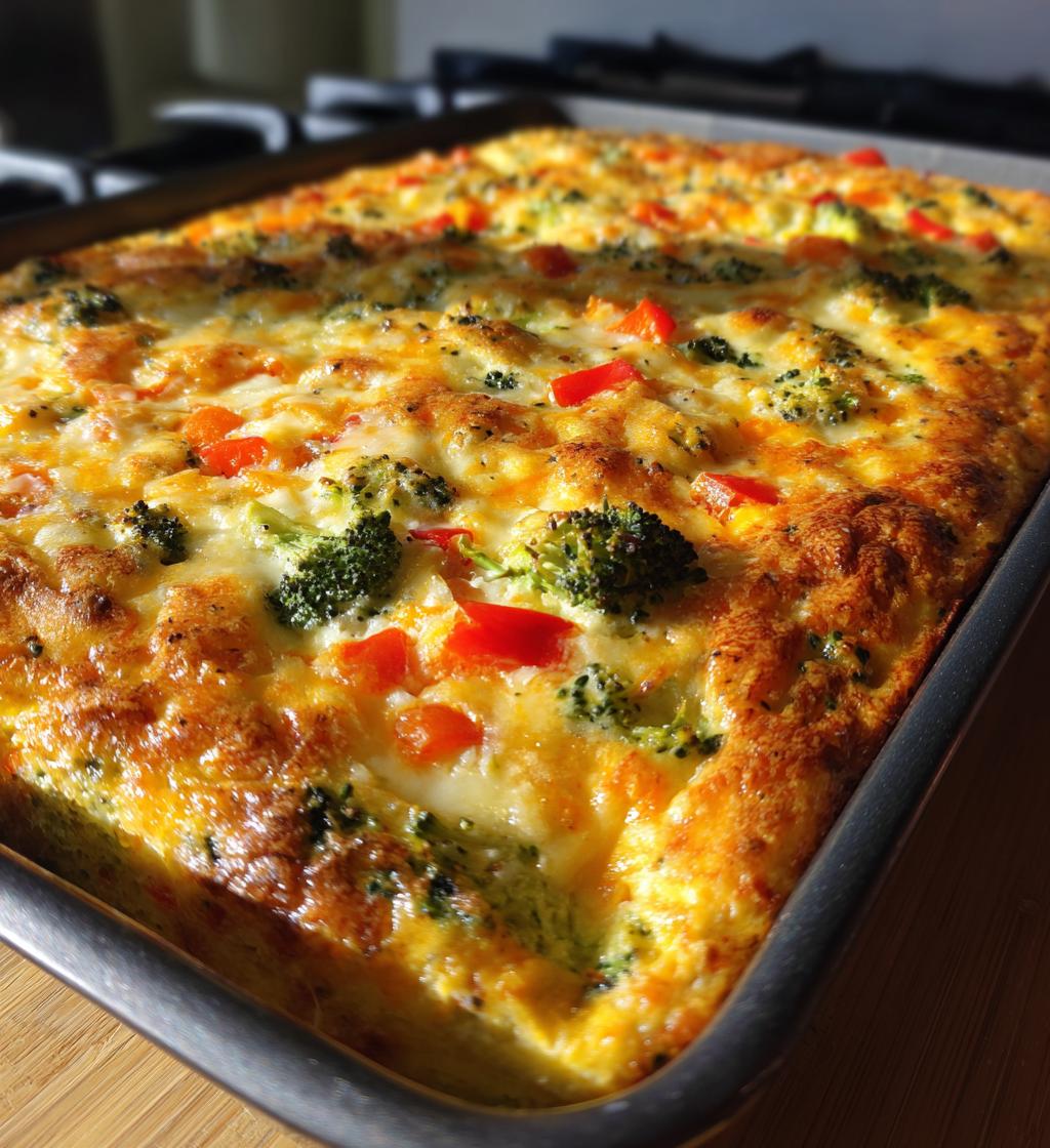 High Protein Veggie Bake