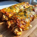 Jalapeño Popper Chicken Enchiladas
