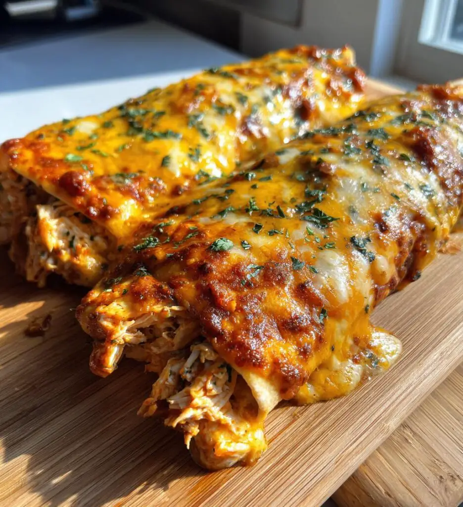 Jalapeño Popper Chicken Enchiladas