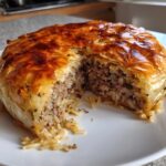 Kreatopita Greek Meat Pie