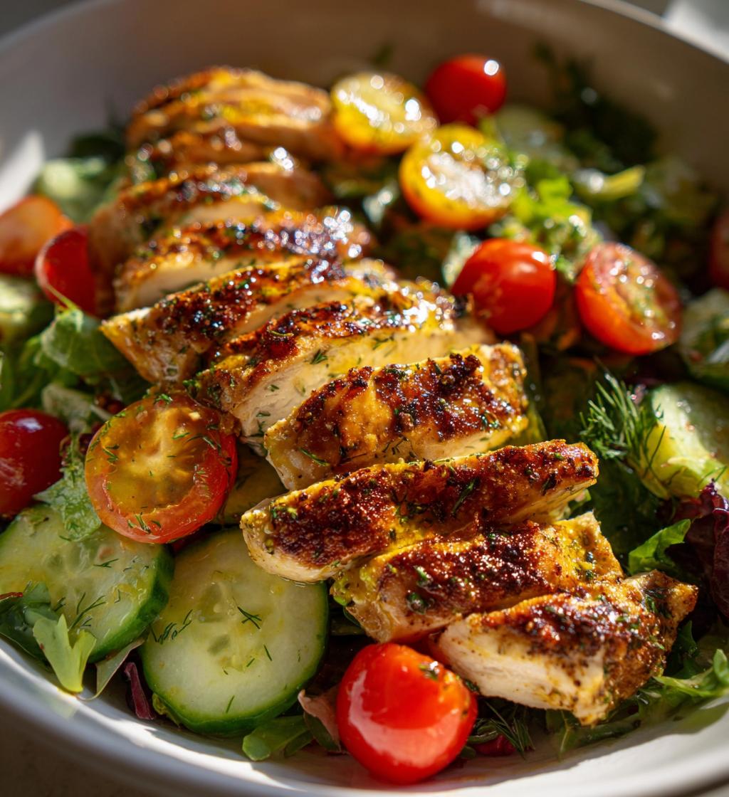 Lemon Dill Chicken Bowls - detail 1