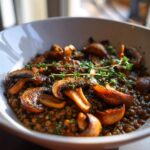 Lentil Mushroom Stroganoff