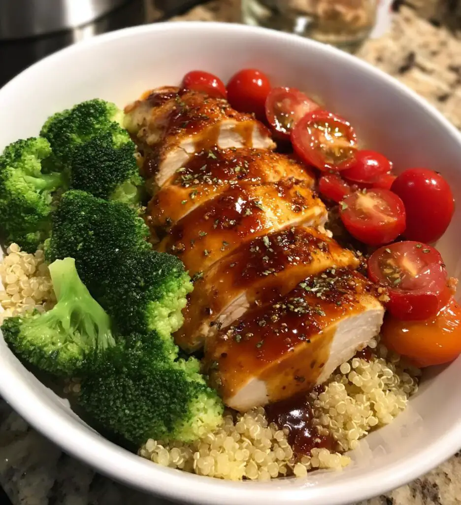 Maple Dijon Chicken Bowl