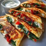 Mediterranean Quesadillas