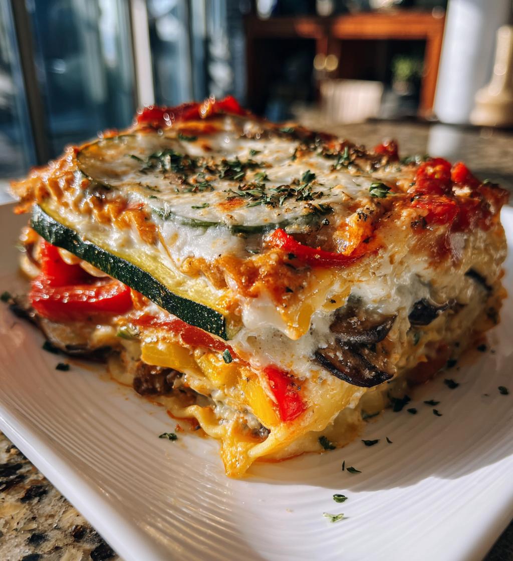 Mediterranean Vegetable Lasagna