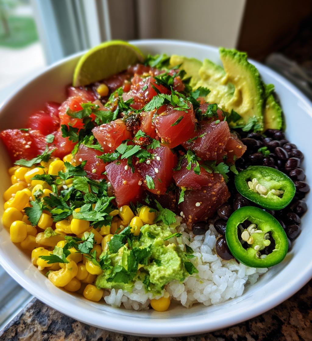 Mexican Poke Bowl - detail 1
