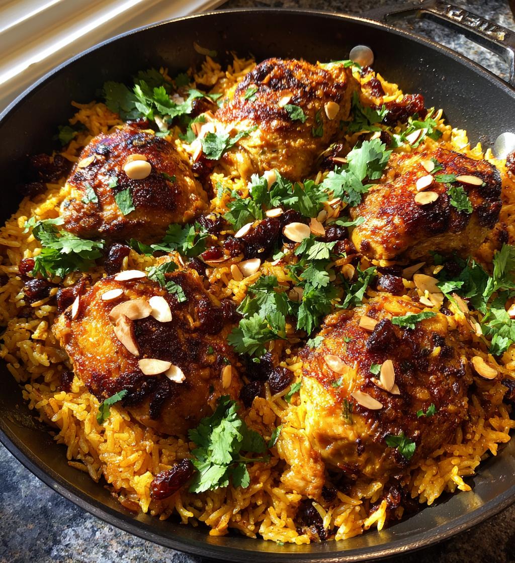 Moroccan Chicken and Rice - detail 1