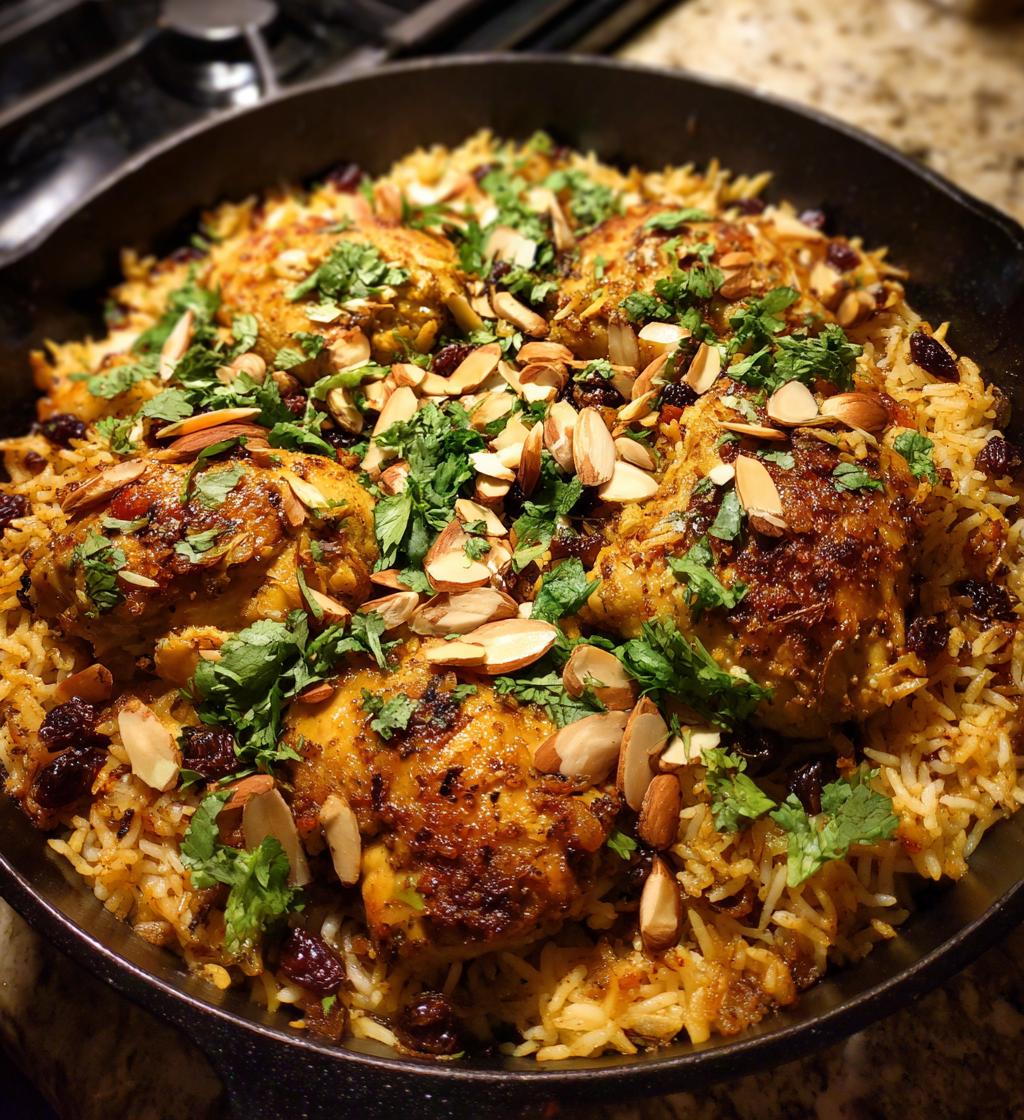 Moroccan Chicken and Rice