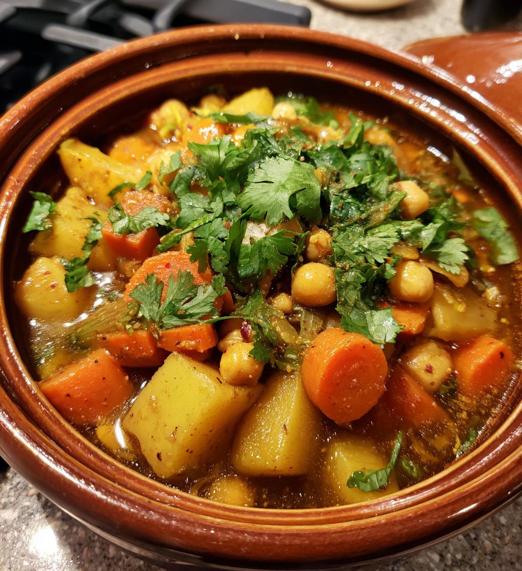 Moroccan Potato Tagine
