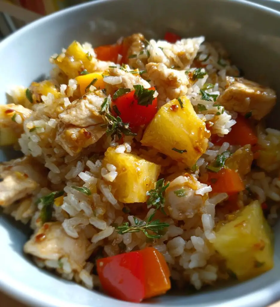 Pineapple Chicken Rice