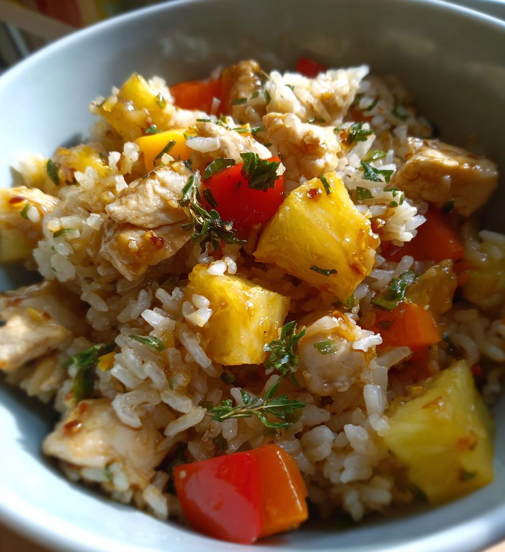 Pineapple Chicken Rice