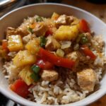 Pineapple Chicken with Rice