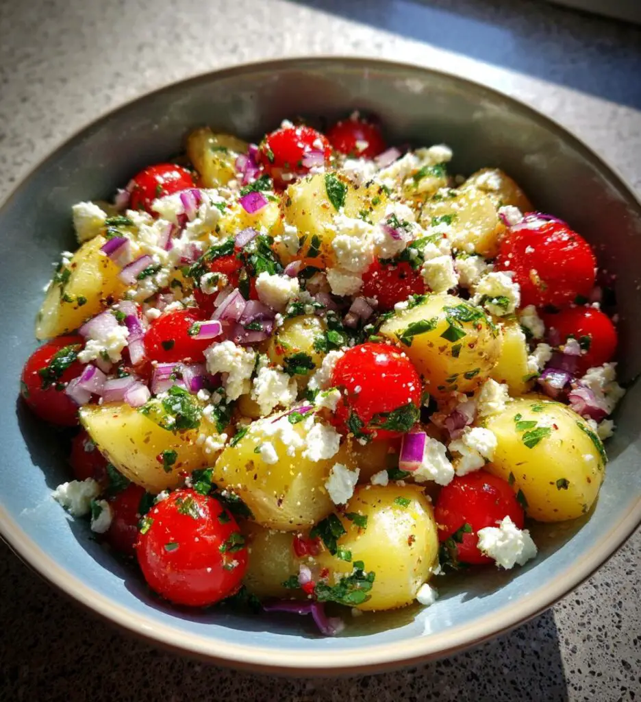 Potato Feta Salad