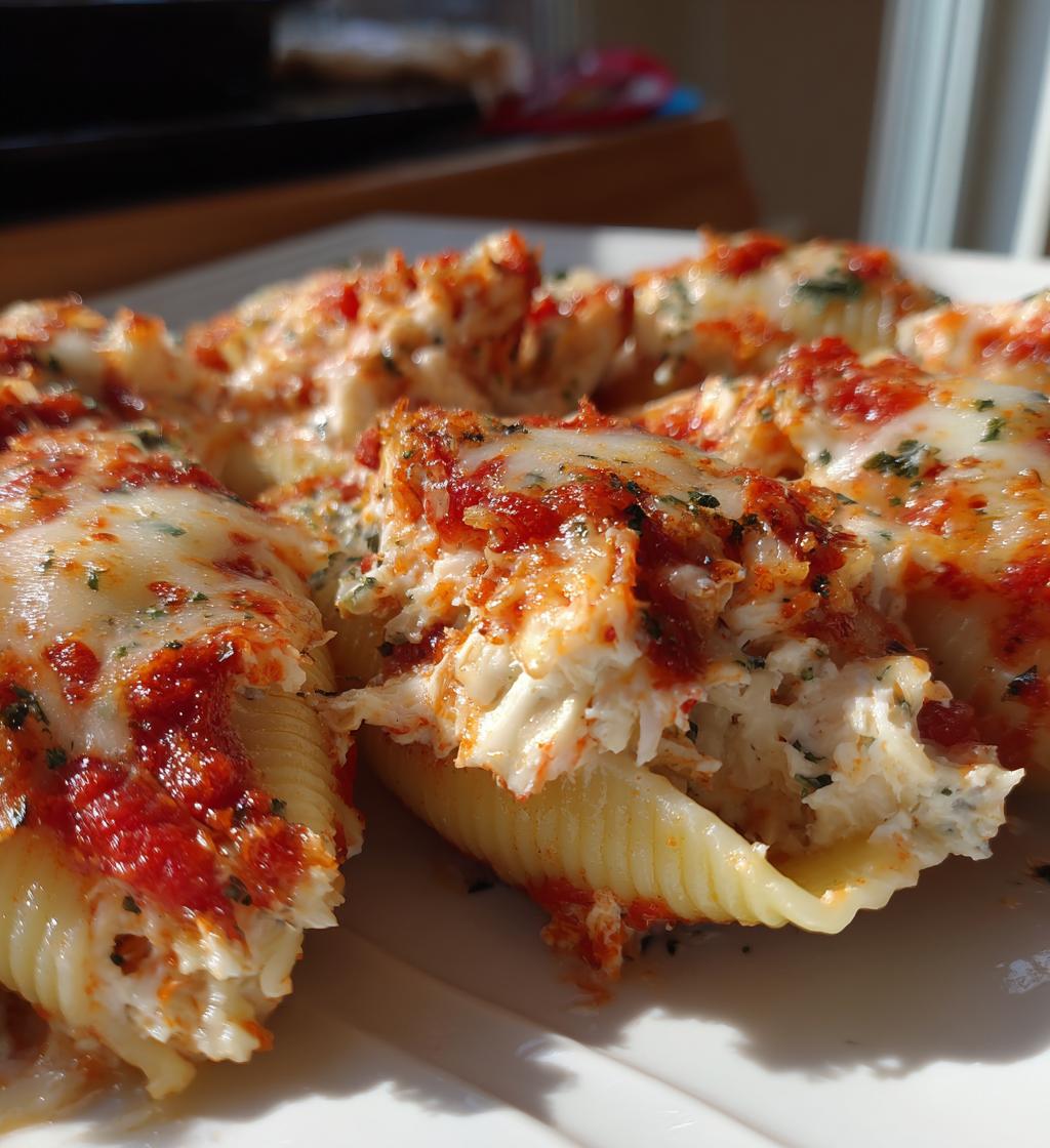 Seafood Stuffed Shells - detail 1