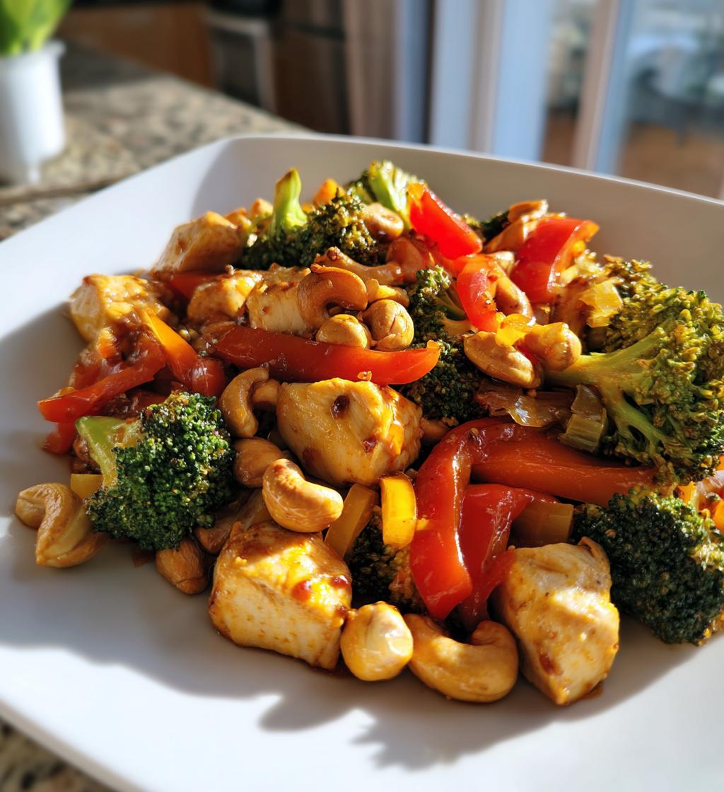 Sheet Pan Cashew Chicken - detail 1