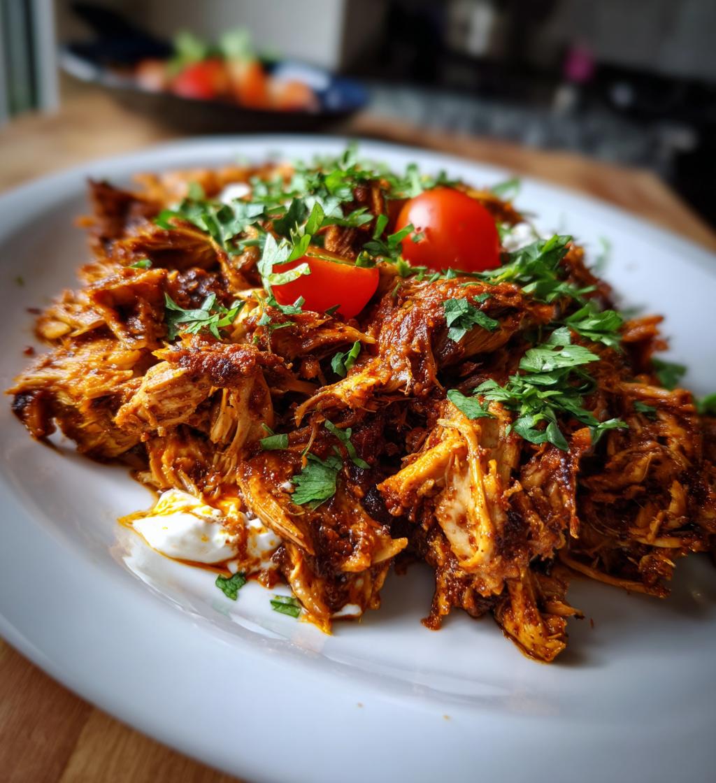 Slow Cooker Chicken Shawarma