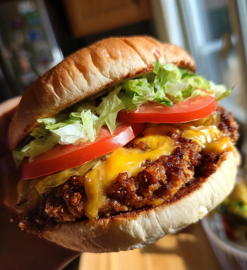 Smoked Cajun Cheeseburgers