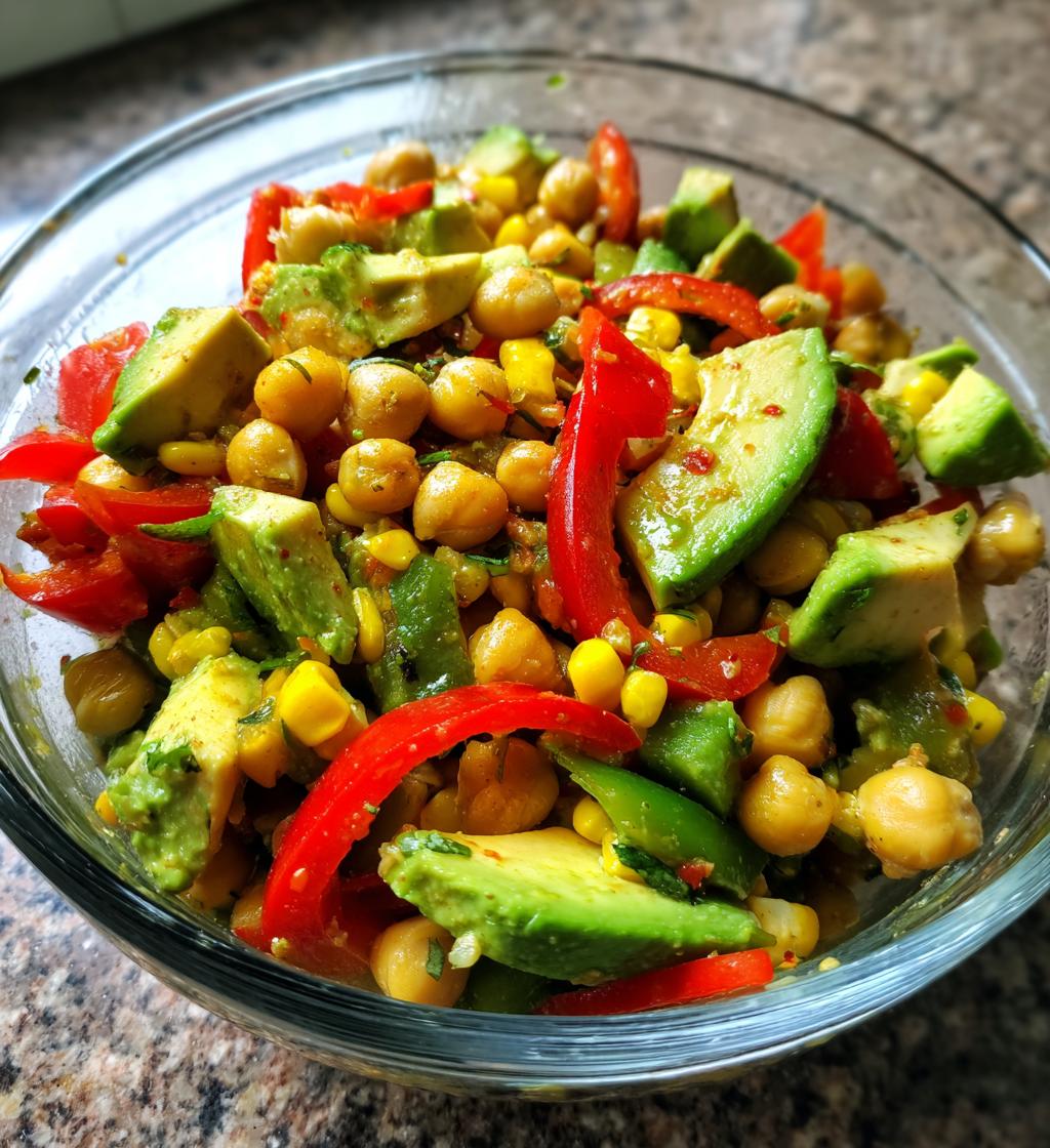 Southwest Chickpea Salad