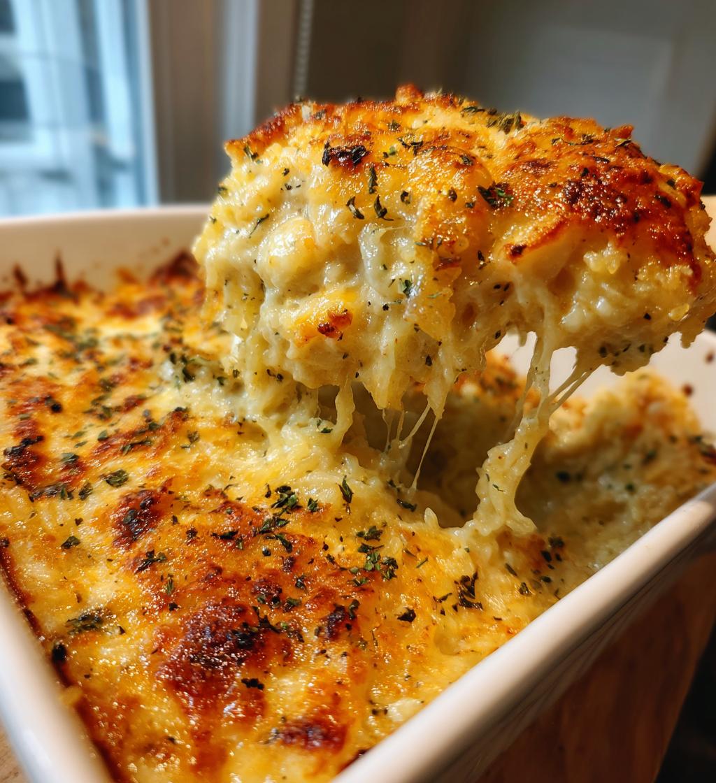 Spaghetti Squash Au Gratin