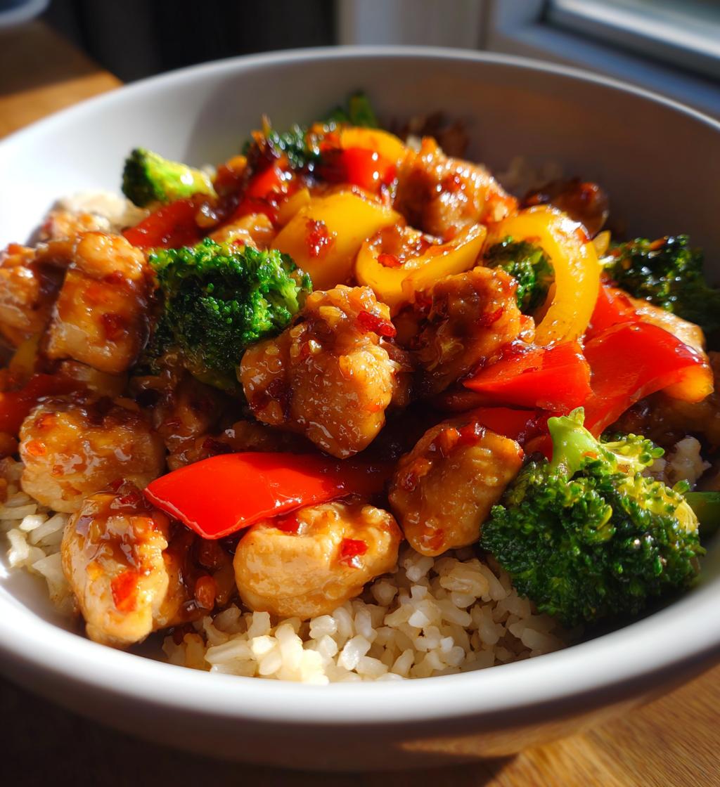 Sweet Chili Chicken Bowl - detail 1