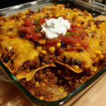 Walking Taco Casserole