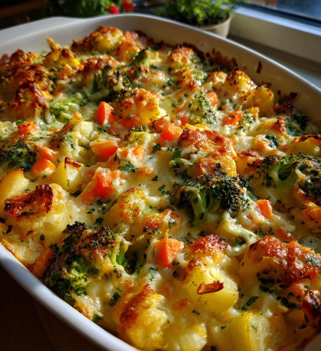 Winter Vegetable Casserole - detail 1