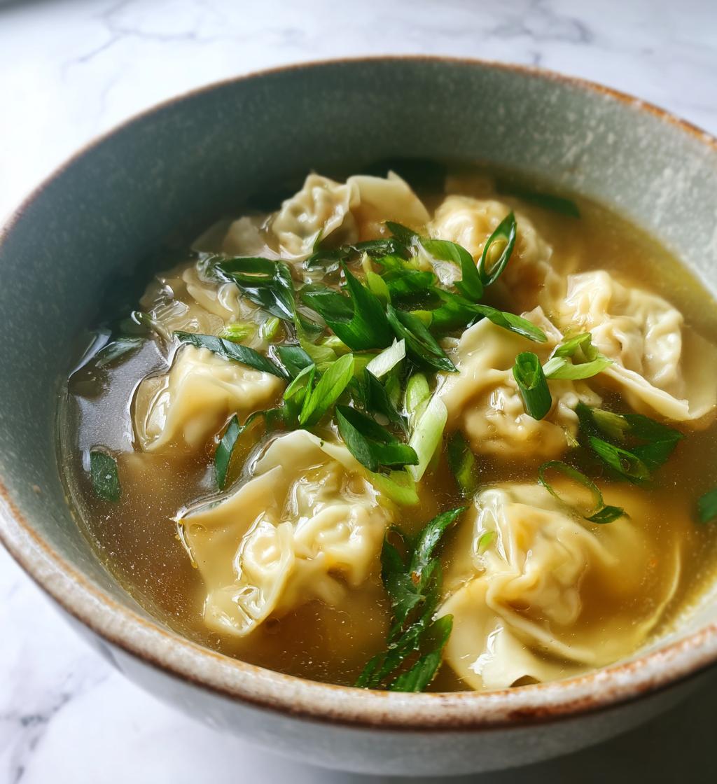 Wonton Soup - detail 1